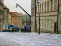 Sztuczny śnieg, reklama Orange (zima 2011).