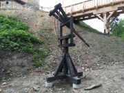 Medieval siege machine - perriere...